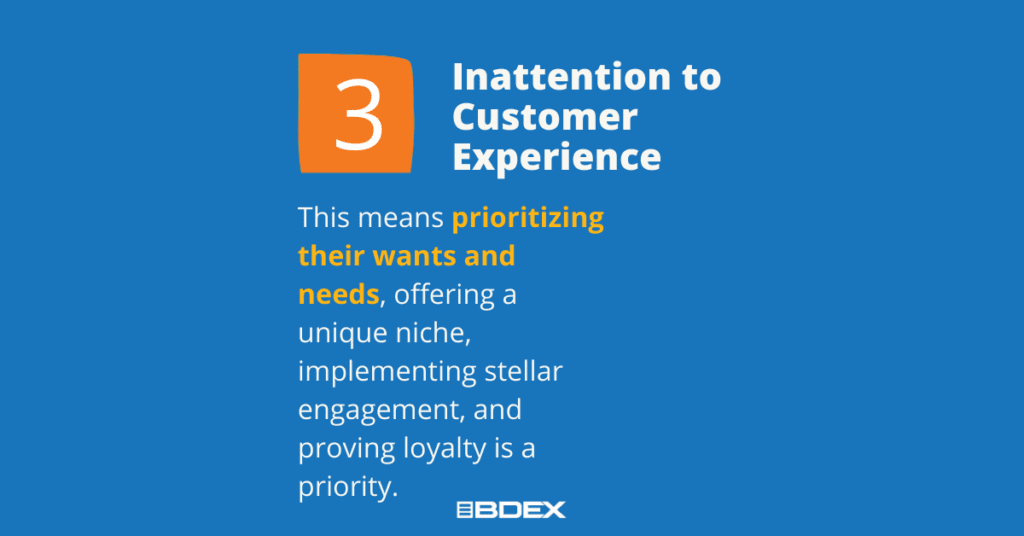 Top 5 Reasons Consumer Brand Perception Becomes Negative for Businesses #3 Inattention to Customer Experience