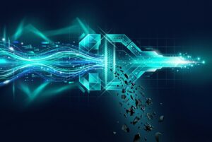 Data filter separating clean data from bots, showing the cost of dirty data in AI